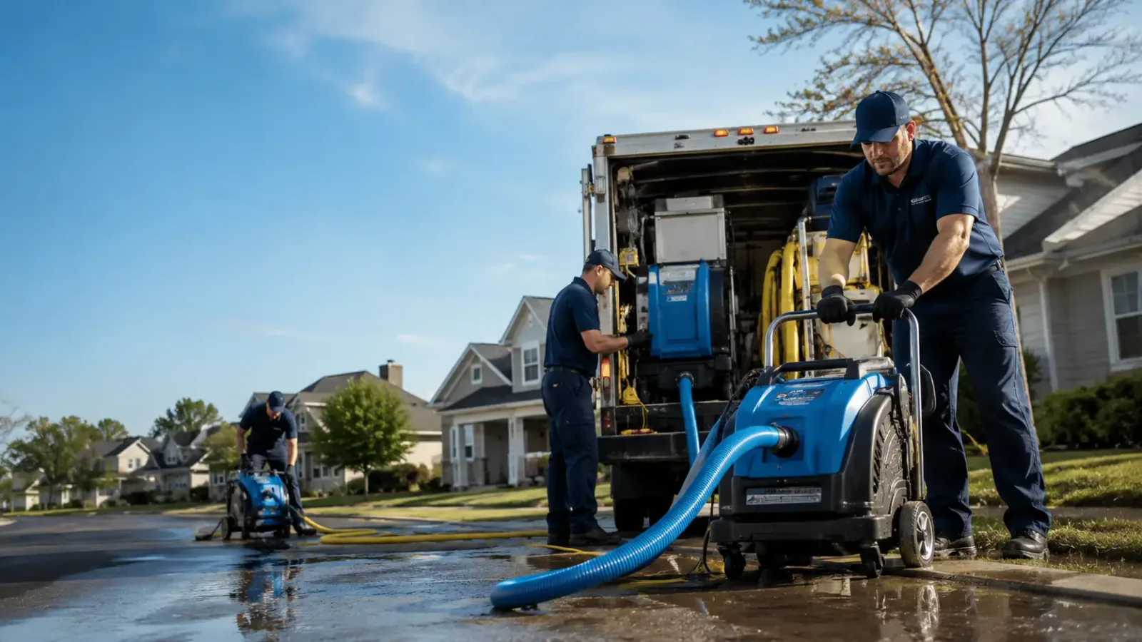Flood Damage Cleanup in New Weston, OH